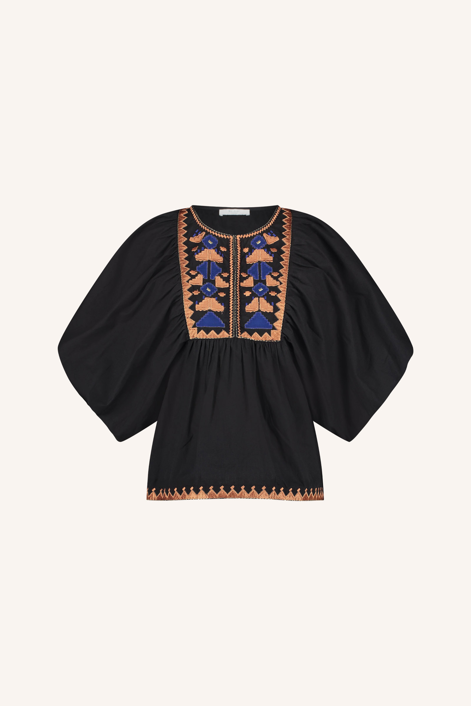 Gabie embroidery blouse - by-bar